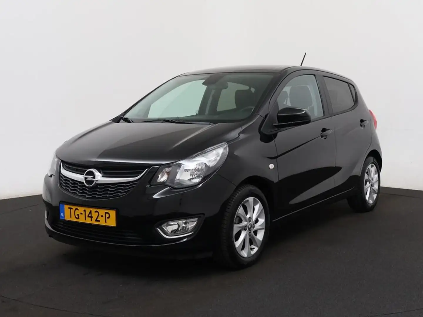 Opel Karl 1.0 Automaat Innovation H.Leder/Ecc/Lmv/Carplay Zwart - 2
