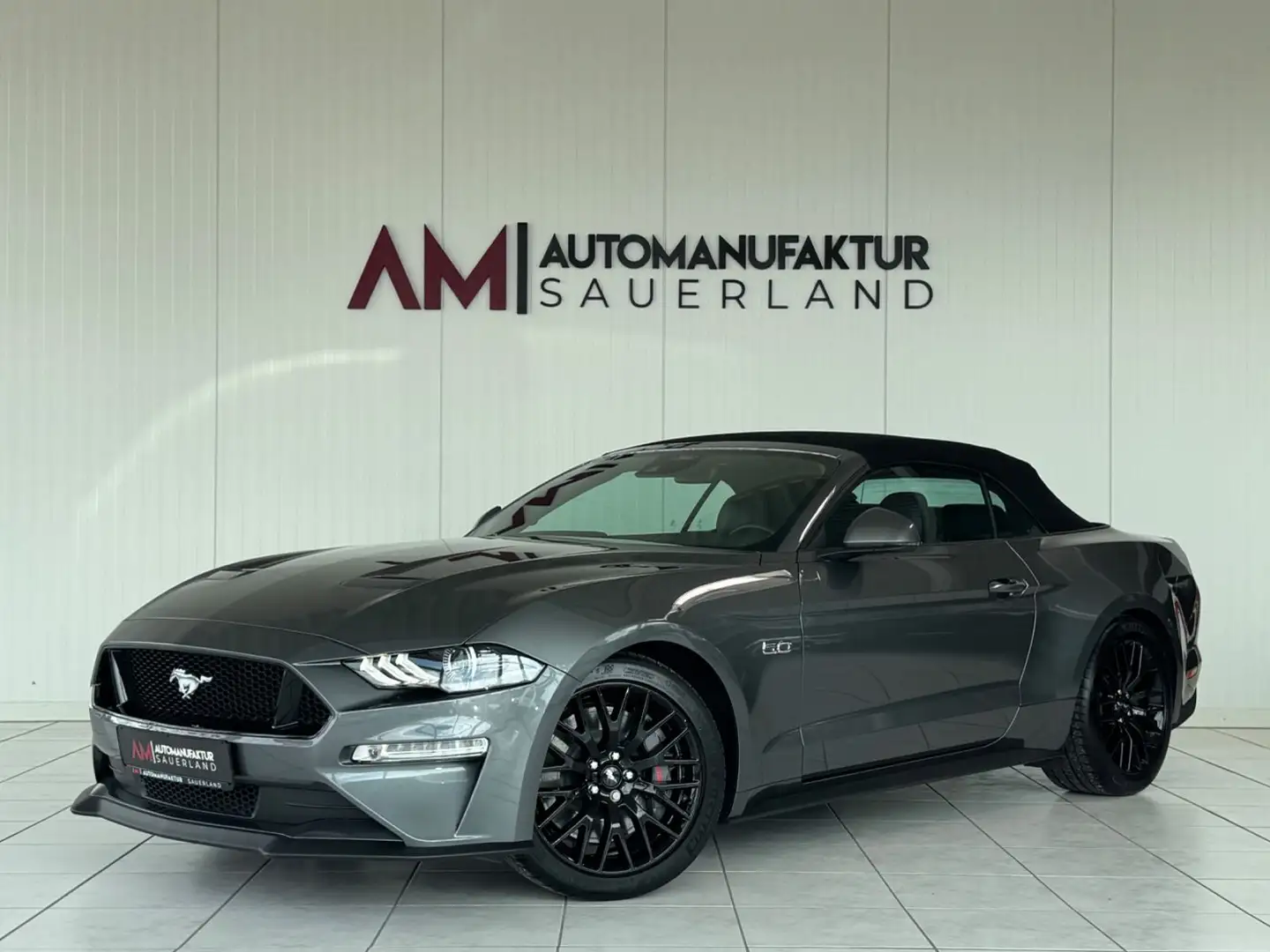 Ford Mustang GT Convertible 5.0 V8*Aut.*MagneRide*B&O Grigio - 2