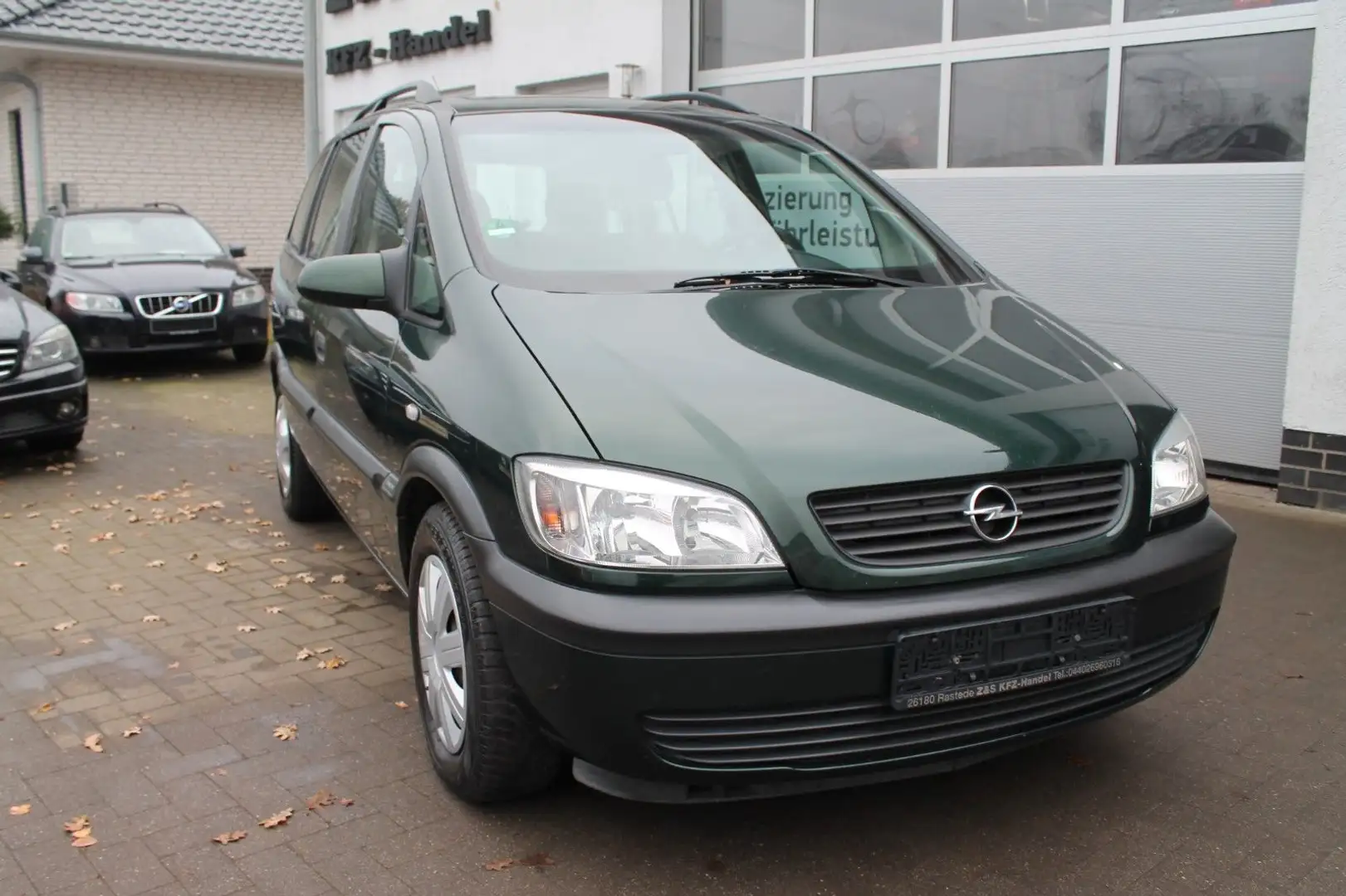 Opel Zafira 1.6 16V Comfort Kein TÜV Зелений - 1