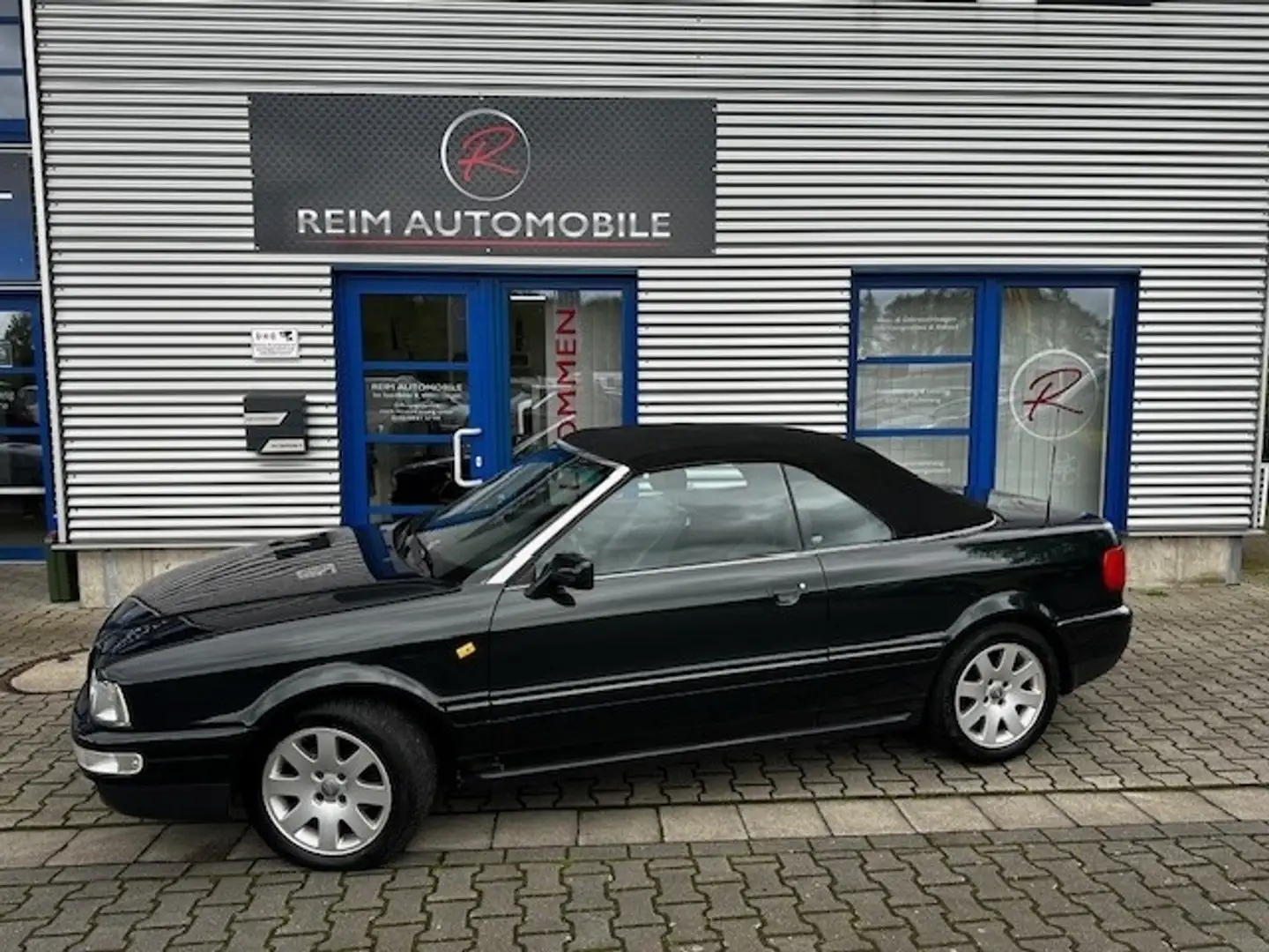 Audi 80 1,8 Cabriolet AUTOMATIK *ORIGINAL ZUSTAND* *LEDER Zelená - 2