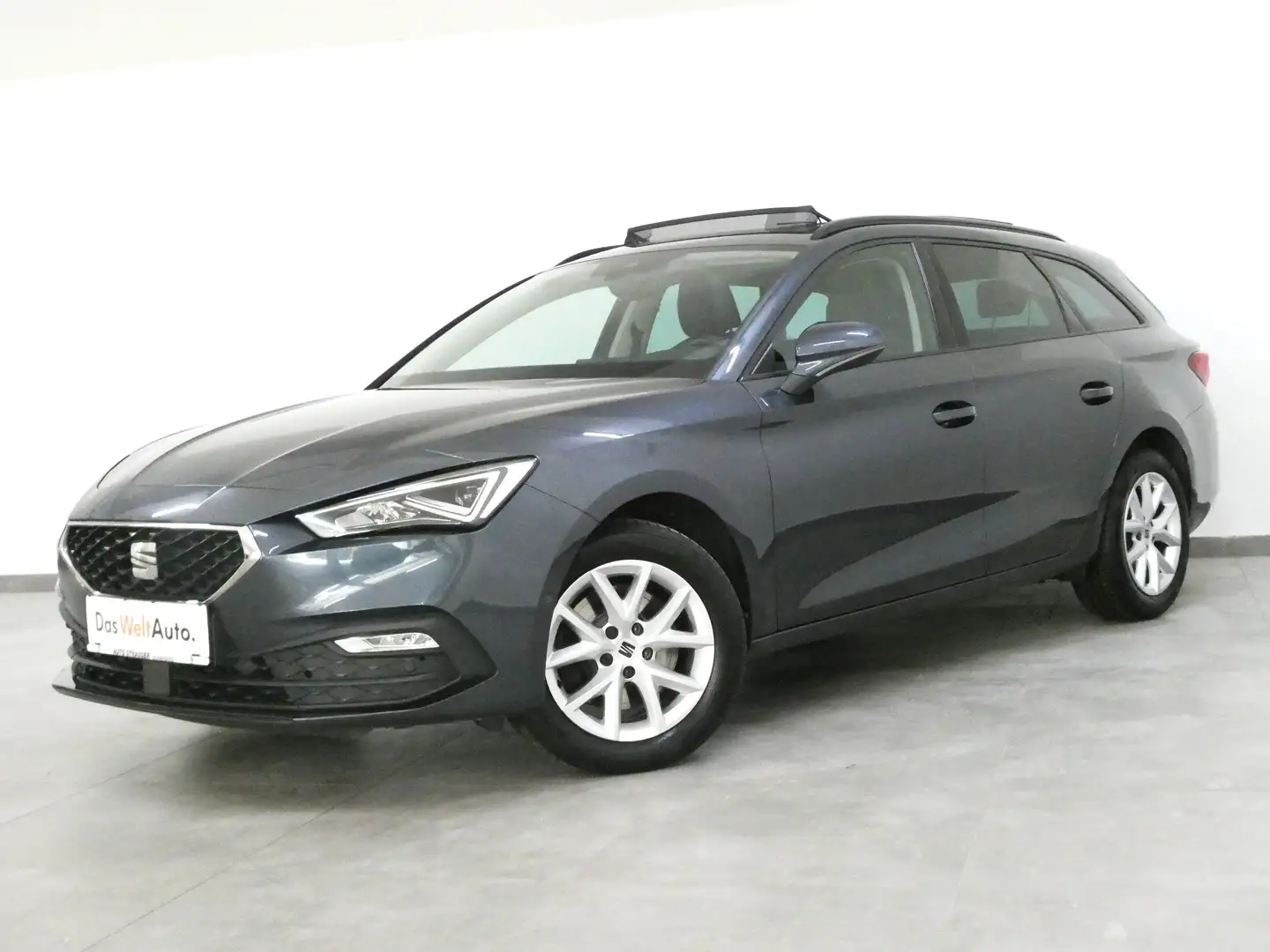 SEAT Leon SP 2,0 DSG LED Navi Ahk ACC App R-Kamera Panorama Grau - 1