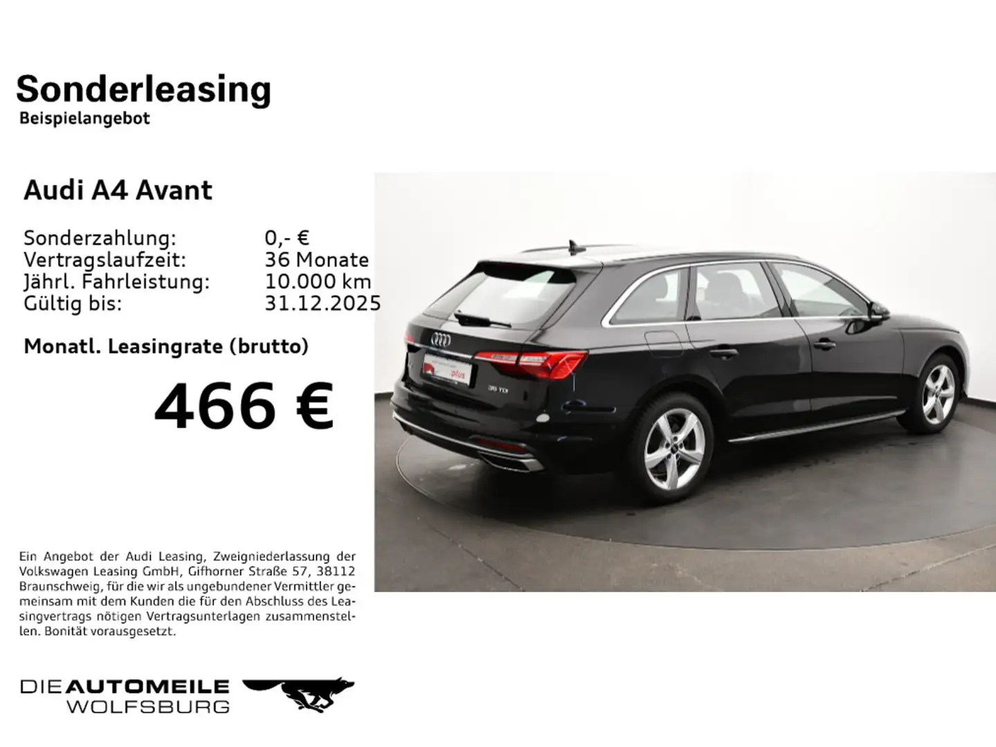 Audi A4 35 TDI S tronic advanced LED Schwarz - 2