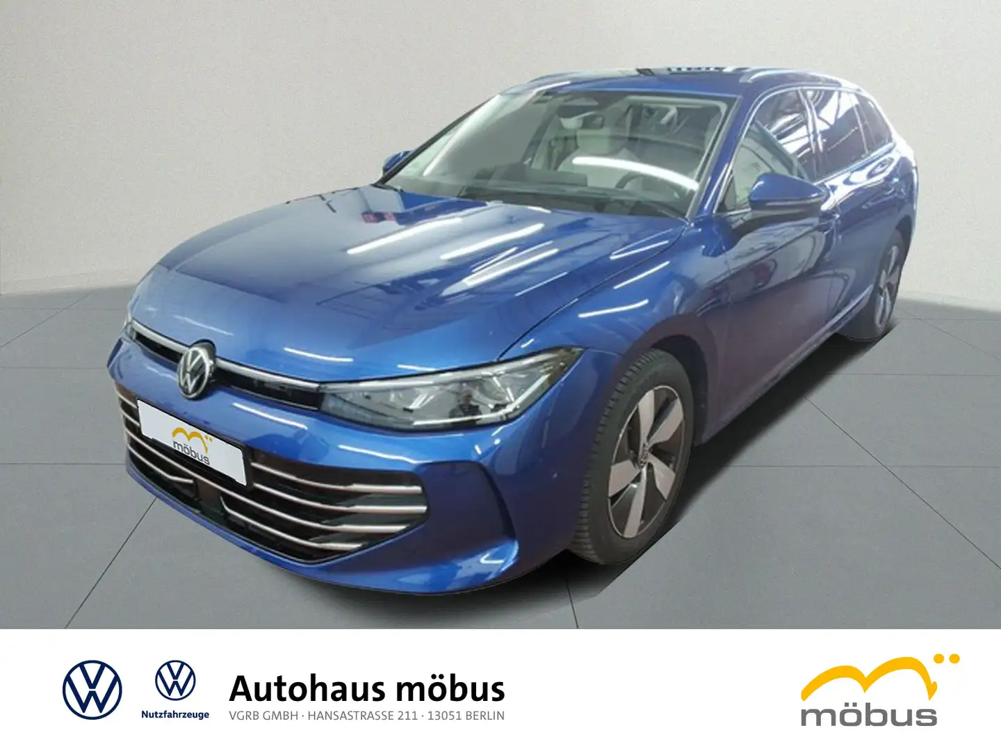 Volkswagen Passat Variant Passat 2.0 TDI Elegance 4Motion *DSG*AHK*APP*NAV Blau - 2