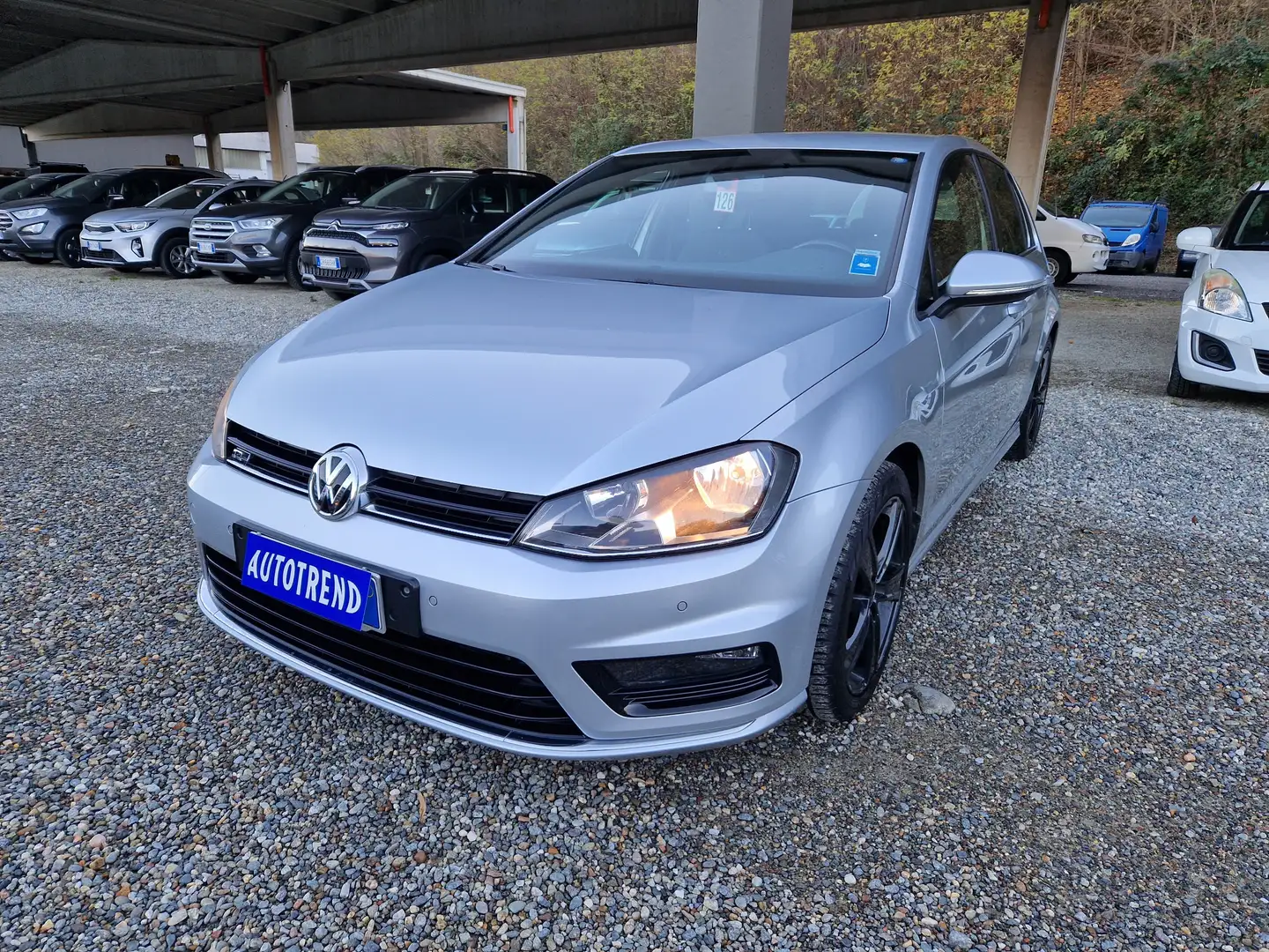 Volkswagen Golf Golf 5p 1.6 tdi Rline DSG Silber - 1