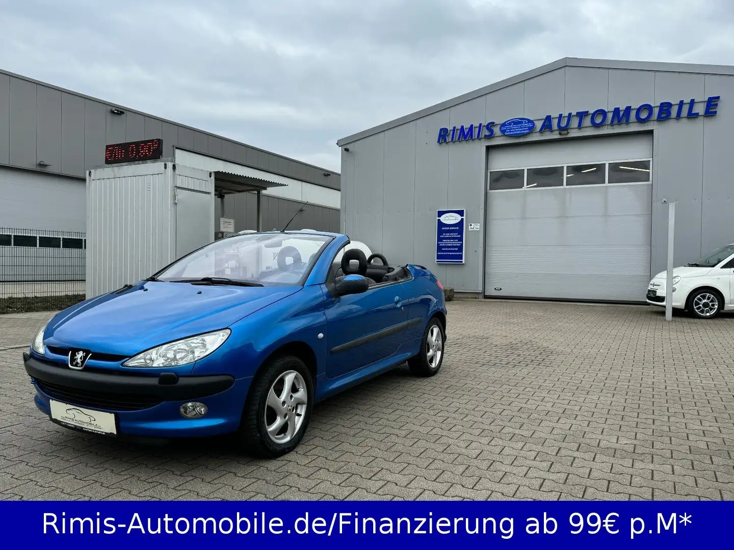 Peugeot 206 Cabriolet CC Platinum Automatik Getriebe ALU Azul - 1