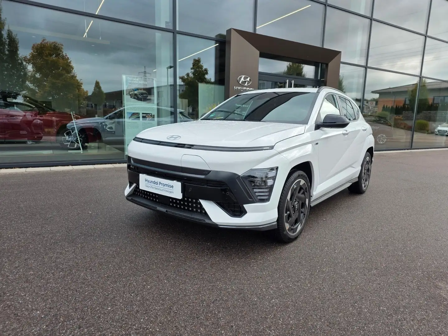 Hyundai KONA N Line Elektro 2WD 65kWh el. Heckklappe Blanc - 1