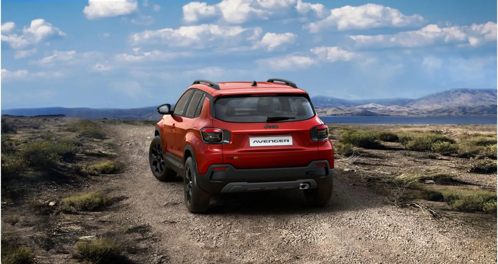 Jeep Avenger 1.2 Turbo MHEV 4xe UPLAND+OVERLAND+THE NORTH FACE Rosso - 2