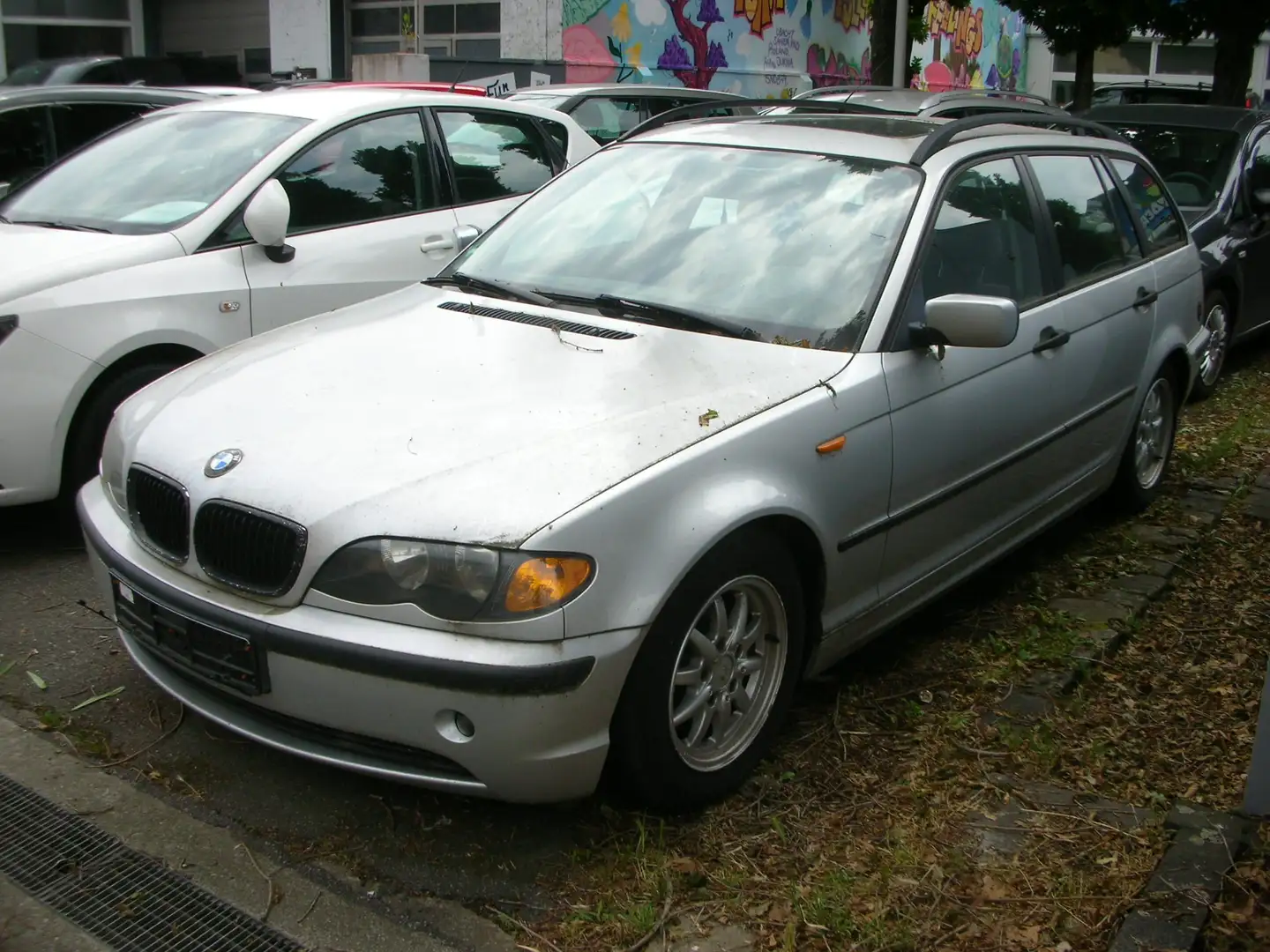 BMW 316 316i E46 Kombi Klima Benzin+Gasanlage Silber - 2