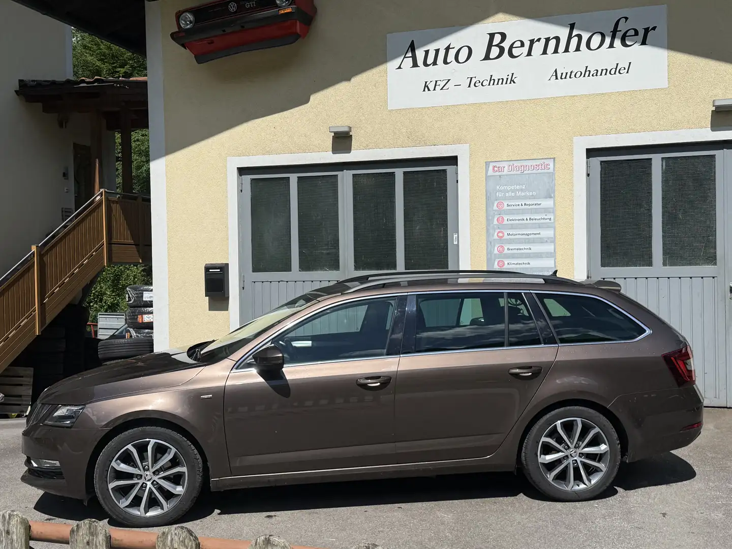 Skoda Octavia Ambition  AHK Xeno Navi PDC Kamera Braun - 2