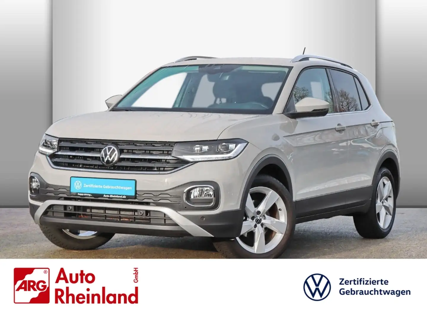 Volkswagen T-Cross Style 1.0 TSI OPF LED/NAVI/SITZHZ./GANZJR Grey - 1