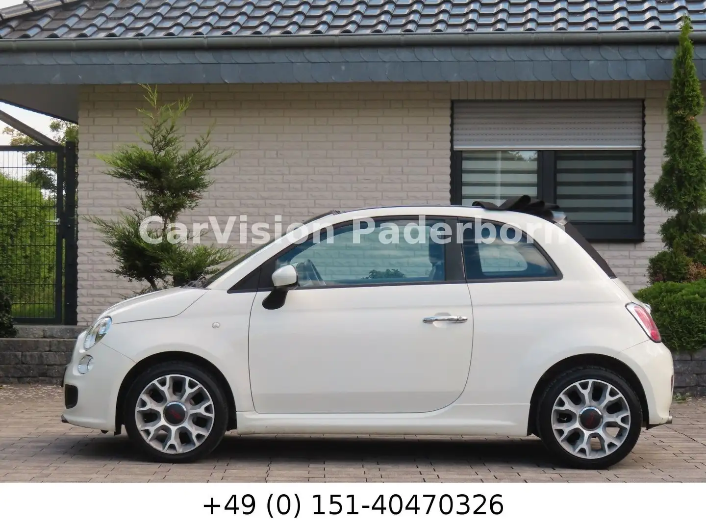 Fiat 500 S *Cabrio / Cityflitzer* Weiß - 2