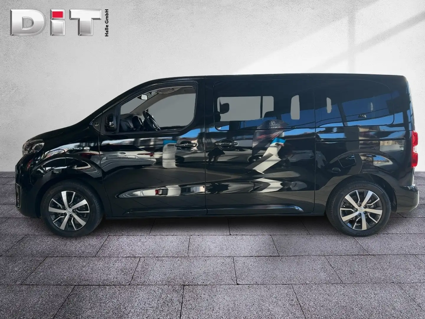 Toyota Proace Verso L1 75KWh Electric Team D Navi Klima Schwarz - 2