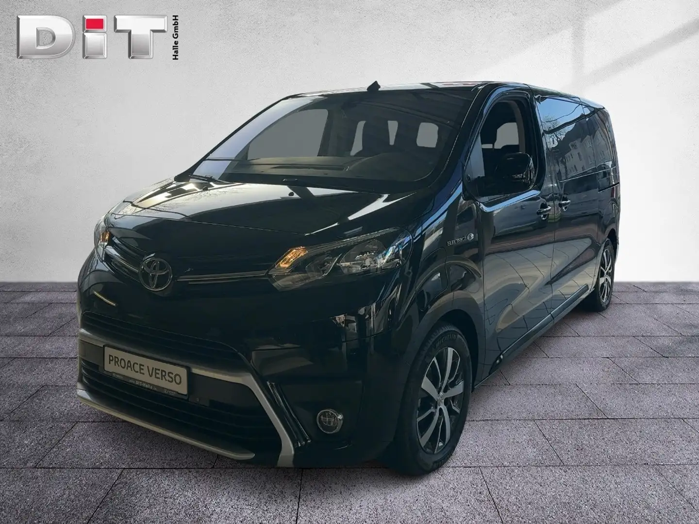 Toyota Proace Verso L1 75KWh Electric Team D Navi Klima Schwarz - 1