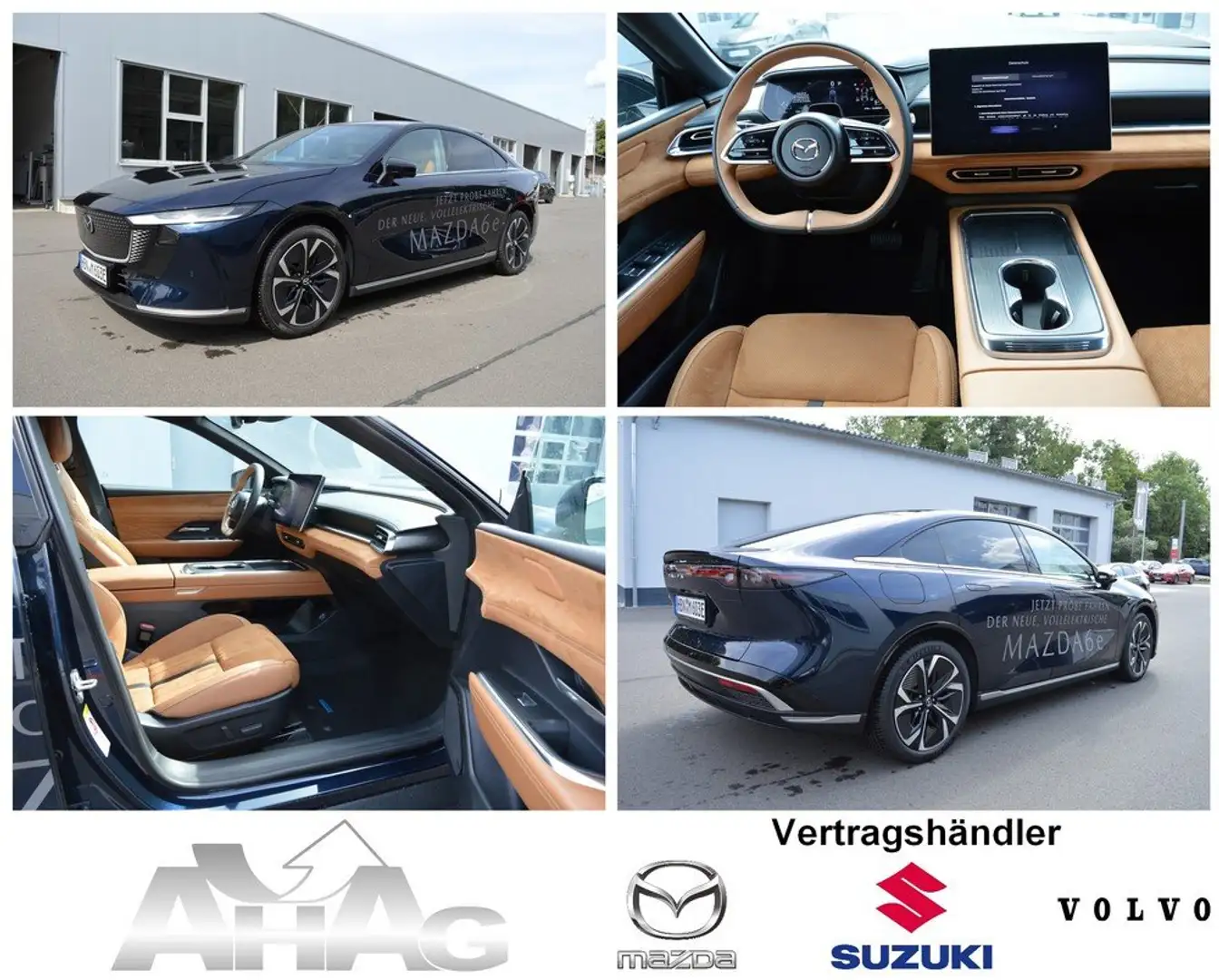 Mazda 6e 6e EV Takumi Plus *Leder beige+360+Sony+Head-up* Blu/Azzurro - 1