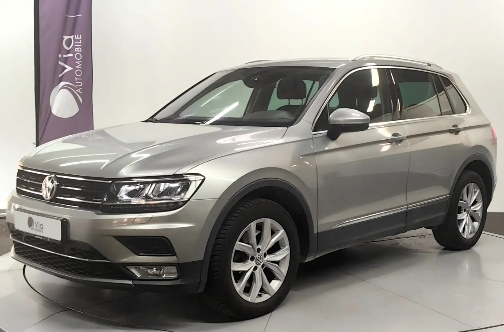 Volkswagen Tiguan 2.0 TDI 190 DSG7 4Motion Carat Gris - 1