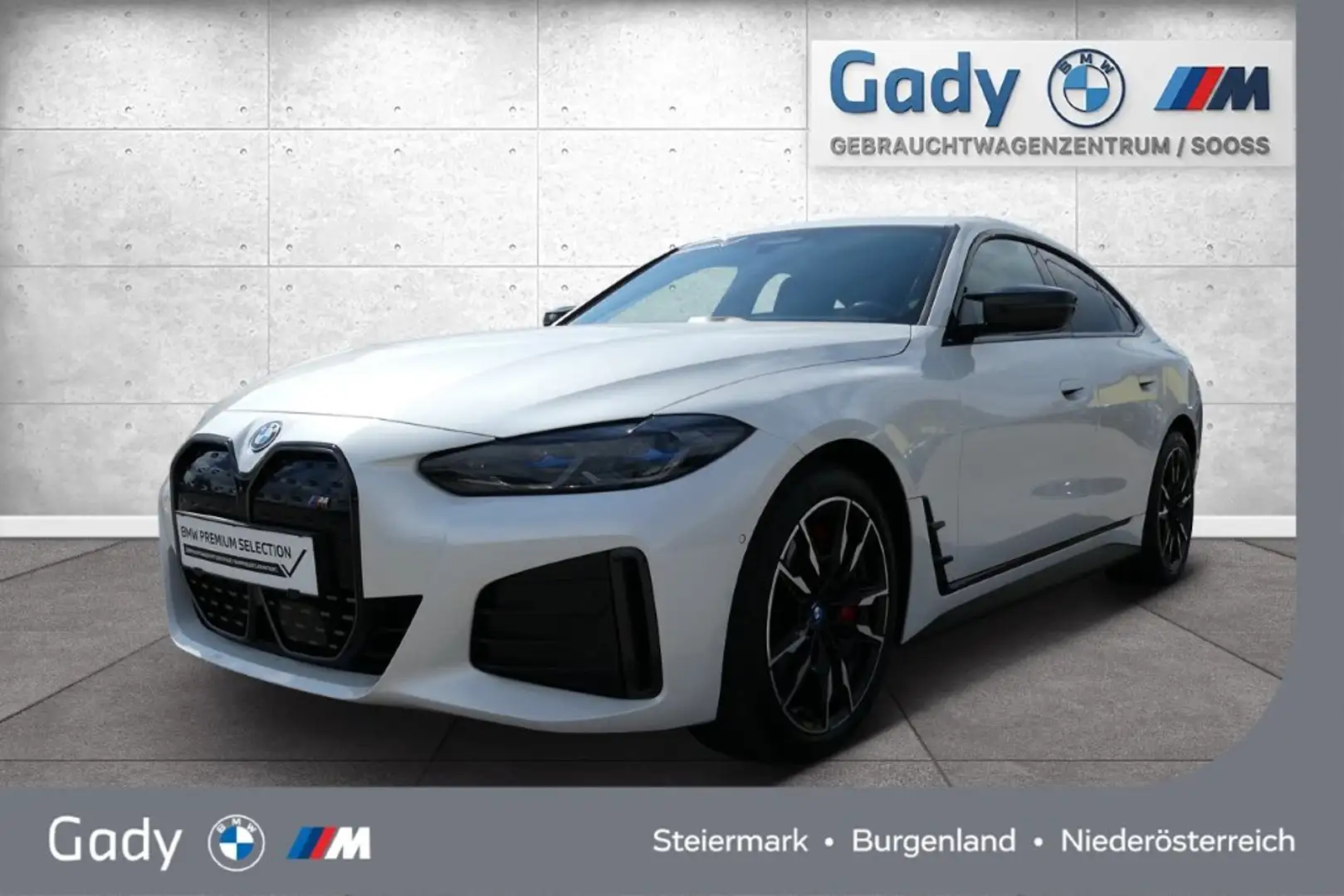 BMW i4 Gran Coupe xDrive Weiß - 1
