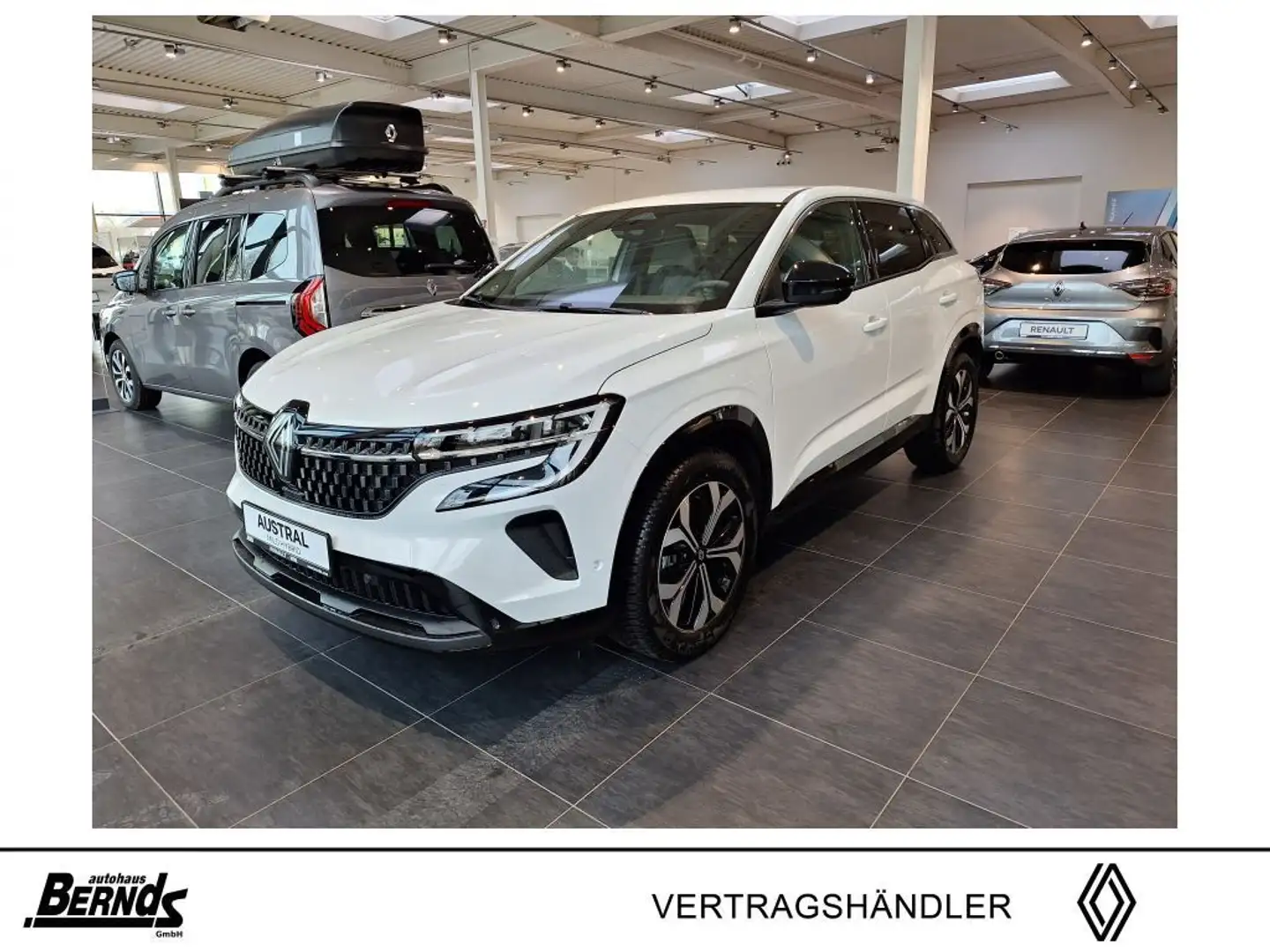 Renault Austral Mild Hybrid 160 Automatik Techno Allwetterreifen Biały - 1