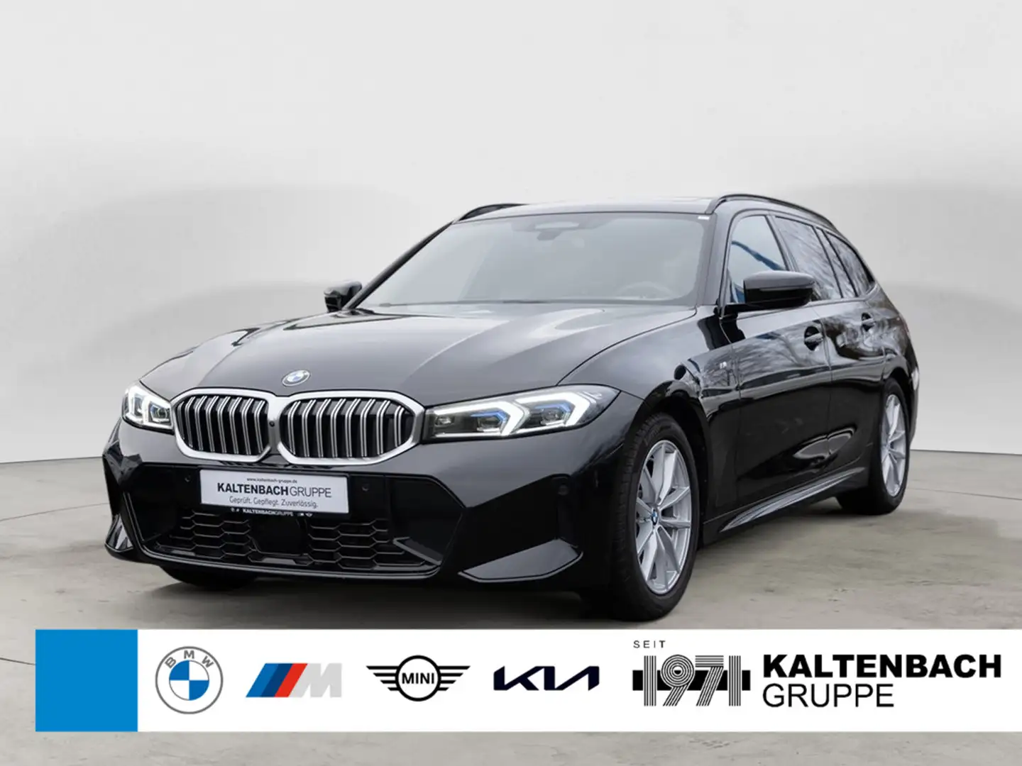 BMW 320 i Touring M-Sport PANO AHK LED HUD NAVI Schwarz - 1