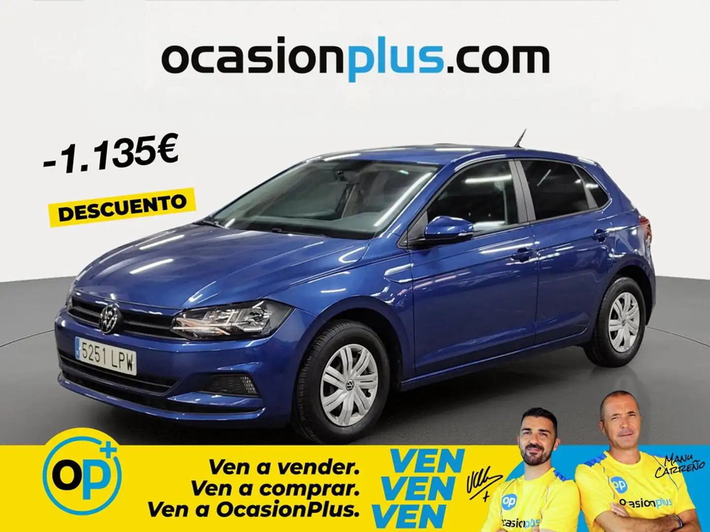 Volkswagen Polo 1.0 Edition 59kW Azul - 1