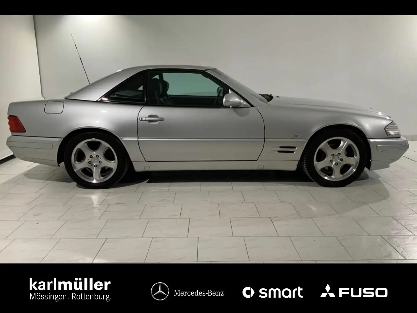 Mercedes-Benz SL 320 SL 320 Roadster V6 Memory+Sitzheitzung+CD Silber - 2
