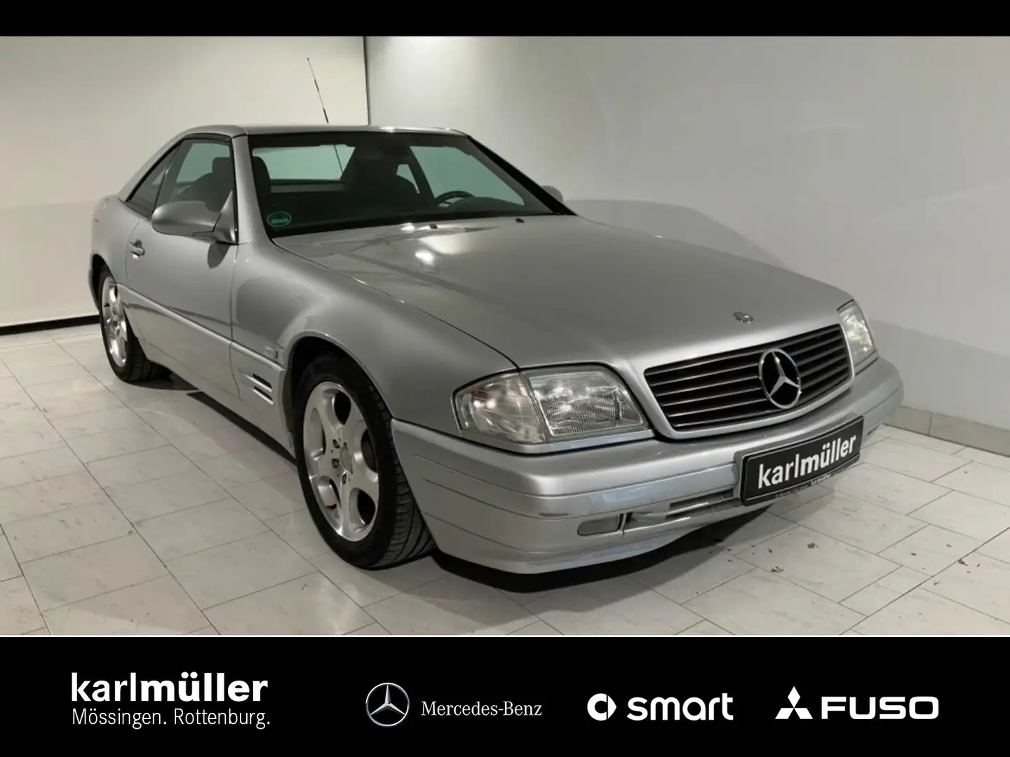 Mercedes-Benz SL 320 SL 320 Roadster V6 Memory+Sitzheitzung+CD Silber - 1