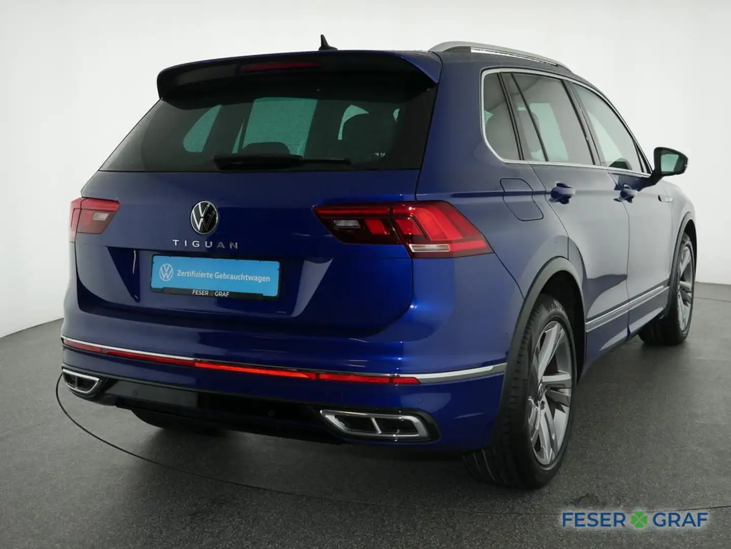 Volkswagen Tiguan R-Line 2.0 TDI DSG Navi Pano Kamera LED Blau - 2