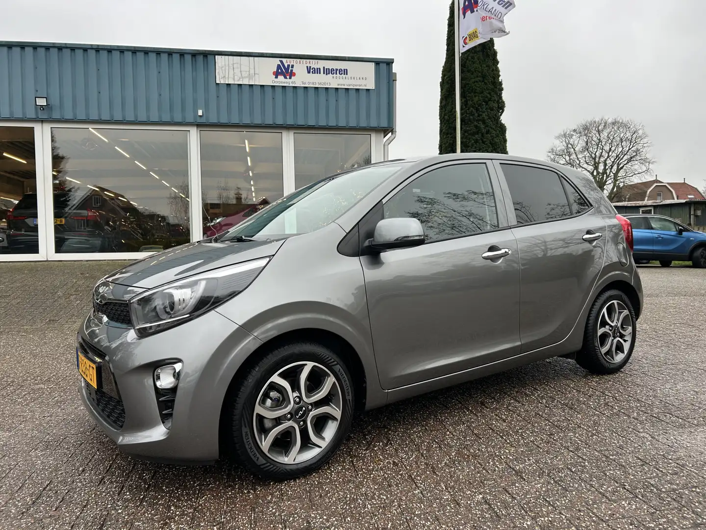 Kia Picanto 1.0 DPi DynamicPlusLine Grau - 1