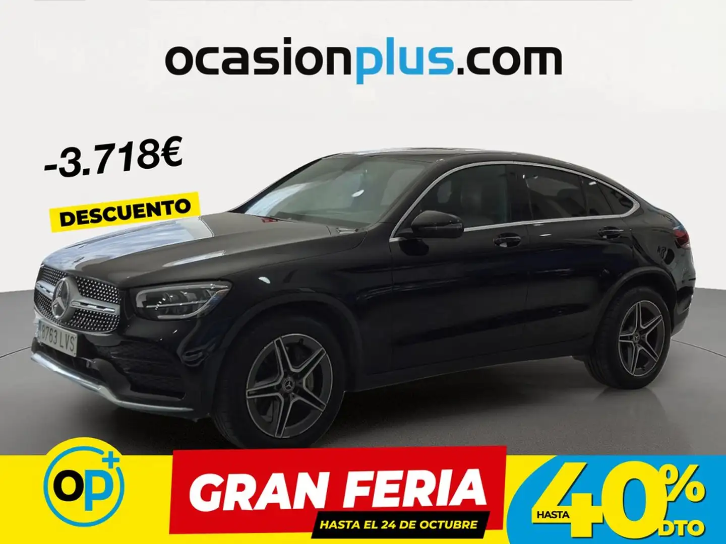 Mercedes-Benz GLC 200 Coupé 4Matic 9G-Tronic Negro - 1