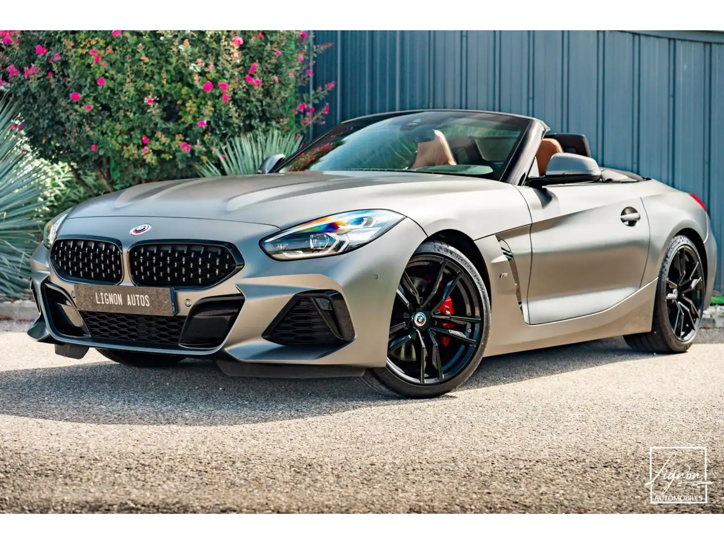 BMW Z4 Roadster M40iA 340ch M Performance Full Option Grau - 1
