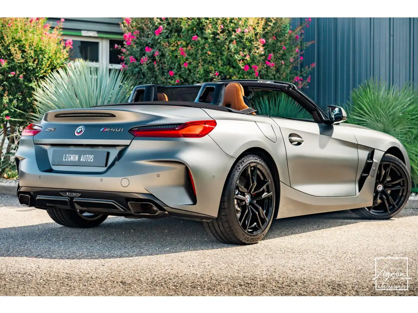 BMW Z4 Roadster M40iA 340ch M Performance Full Option Grau - 2