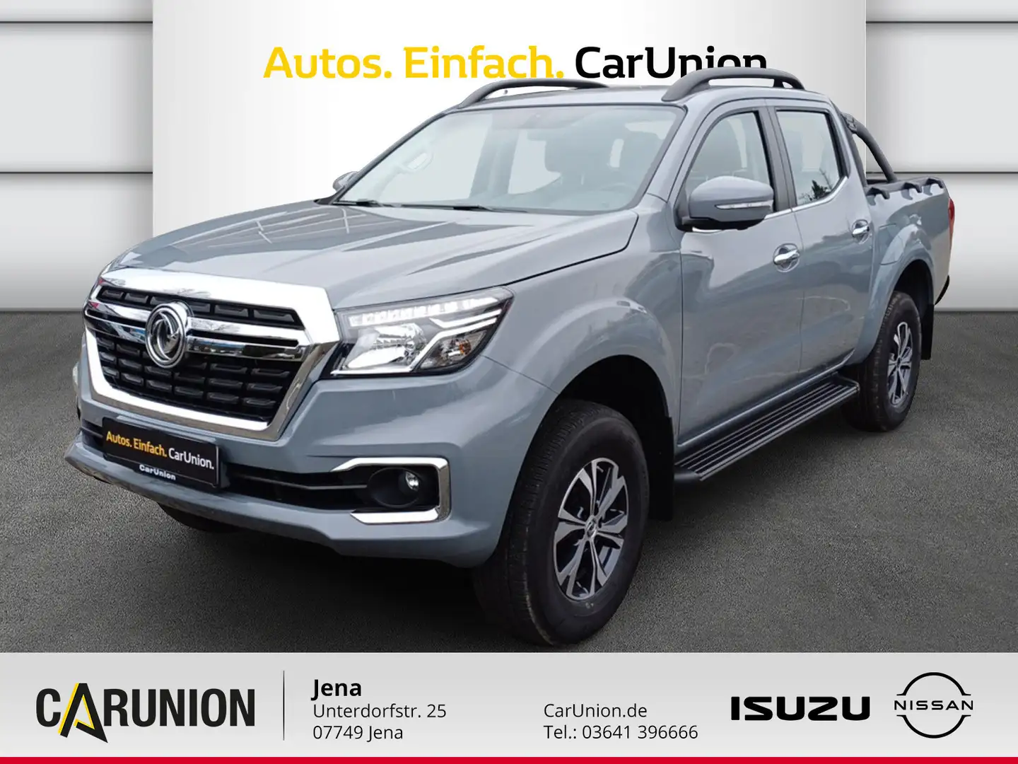 DFSK Rich 6 Rich6 Pickup Luxury 4x4, 2,3L TD, Doppelkabine A 4x4 Сірий - 1