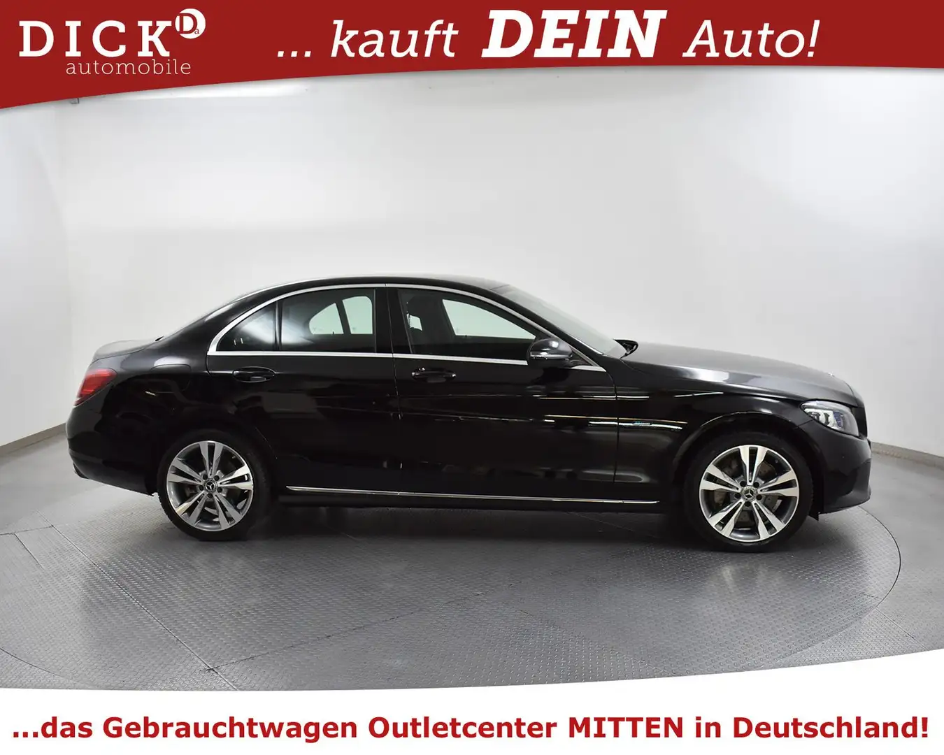 Mercedes-Benz C 300 e Avantg NAVI+MULTIB+STNDHZ+KAM+BURMES+ACC+ Schwarz - 2