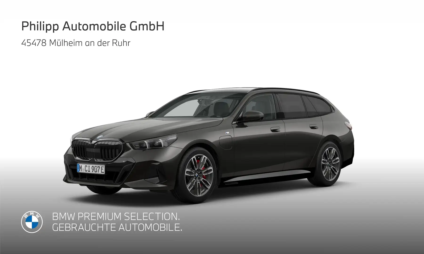 BMW 550 e xDrive Tour M Sport Pro PANO AHK 360° B&W Grau - 1