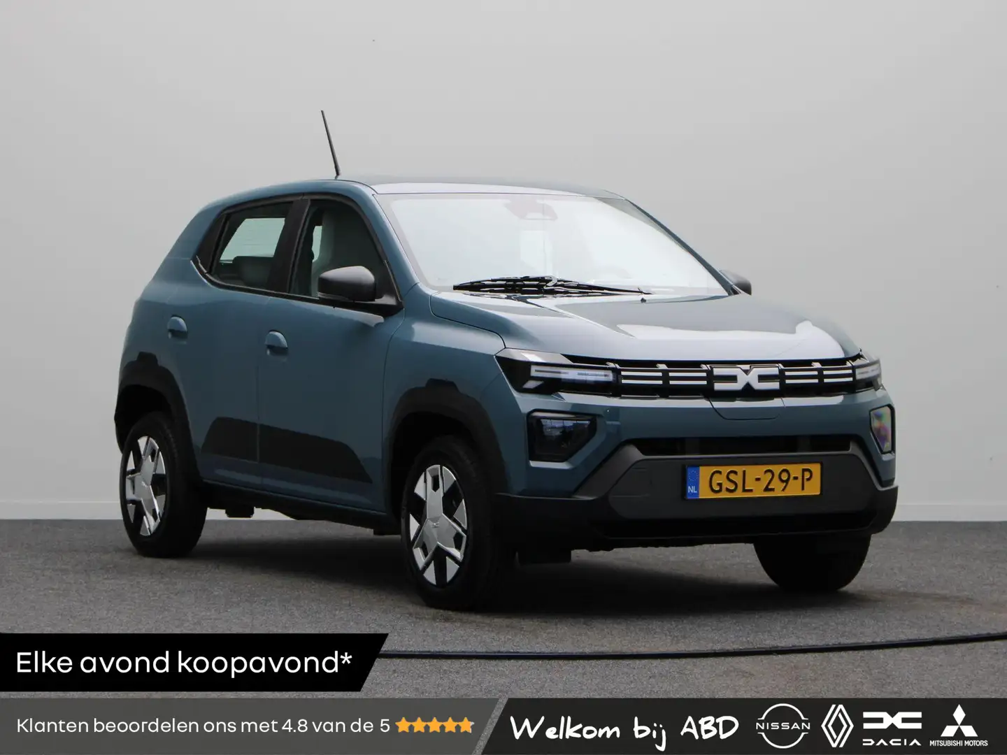 Dacia Spring Expression 45 26.8 kWh | Nieuw model | Airco | Cru Blauw - 1