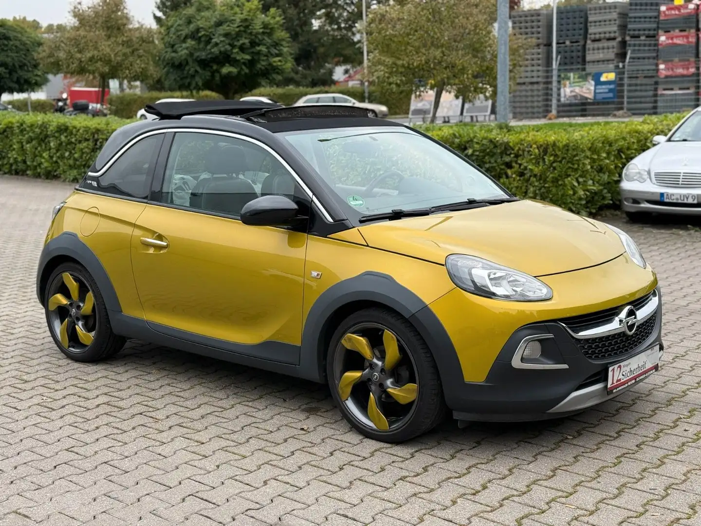 Opel Adam Rocks *Garantie *Sportfahrwerk *Hu Neu Jaune - 1