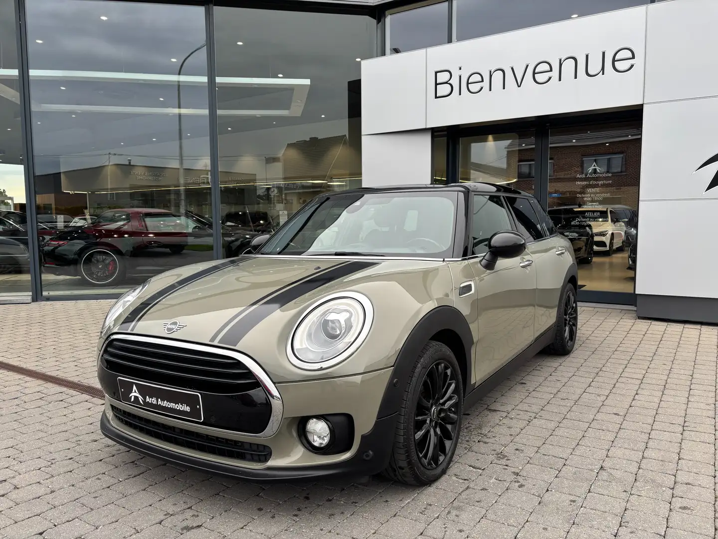MINI Cooper Clubman 2.0D *CARPLAY*SIEGES CHAUFFANTS*1ER PROP*GARANTIE* Gris - 1