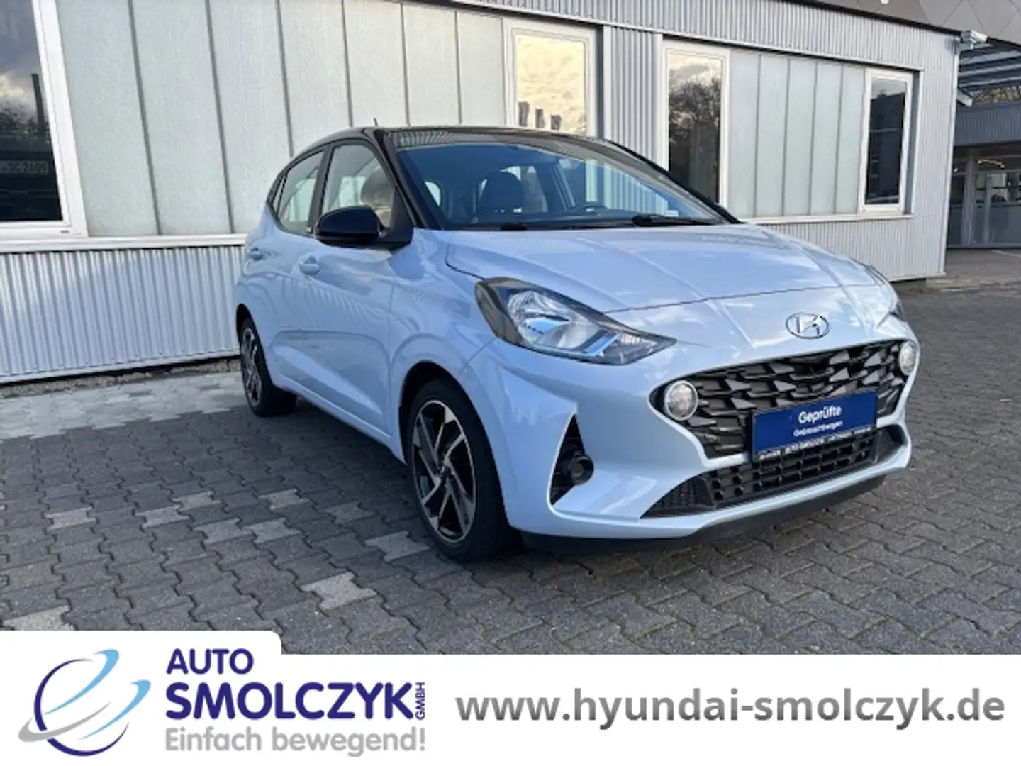 Hyundai i10 Trend 1.2 T-GDI DACHLACKIERUNG+KAMERA+SITZHEIZUNG Schwarz - 2
