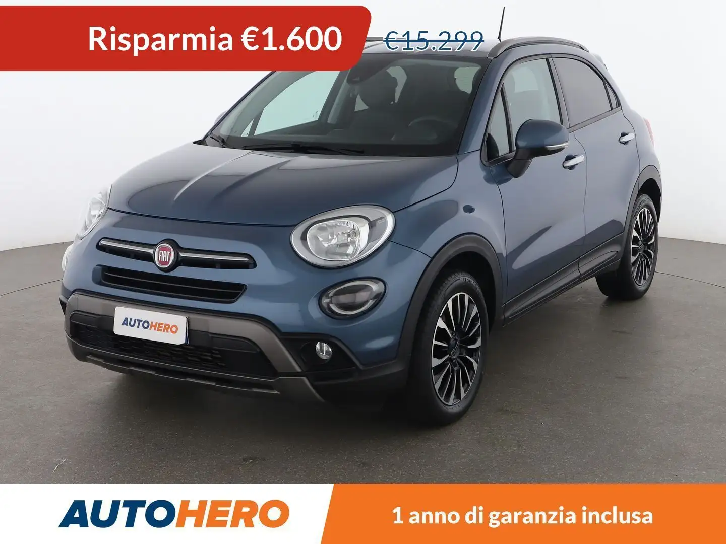 Fiat 500X 1.3 M-Jet Cross 95 CV Blu/Azzurro - 1