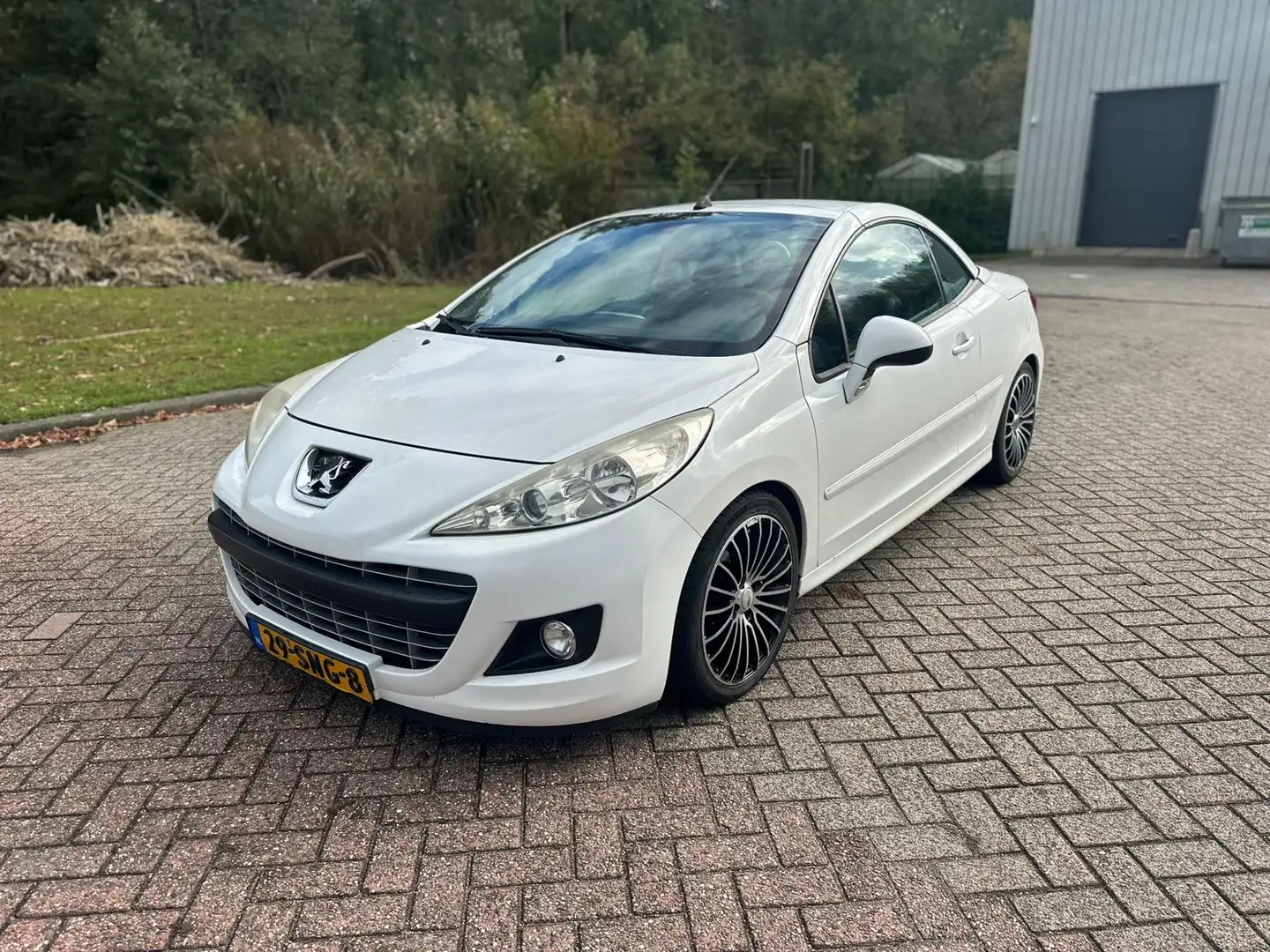 Peugeot 207 CC 1.6 VTi/HARDTOP/AIRCO/LEDER/NAVI/PARKEERSENS AC Weiß - 1