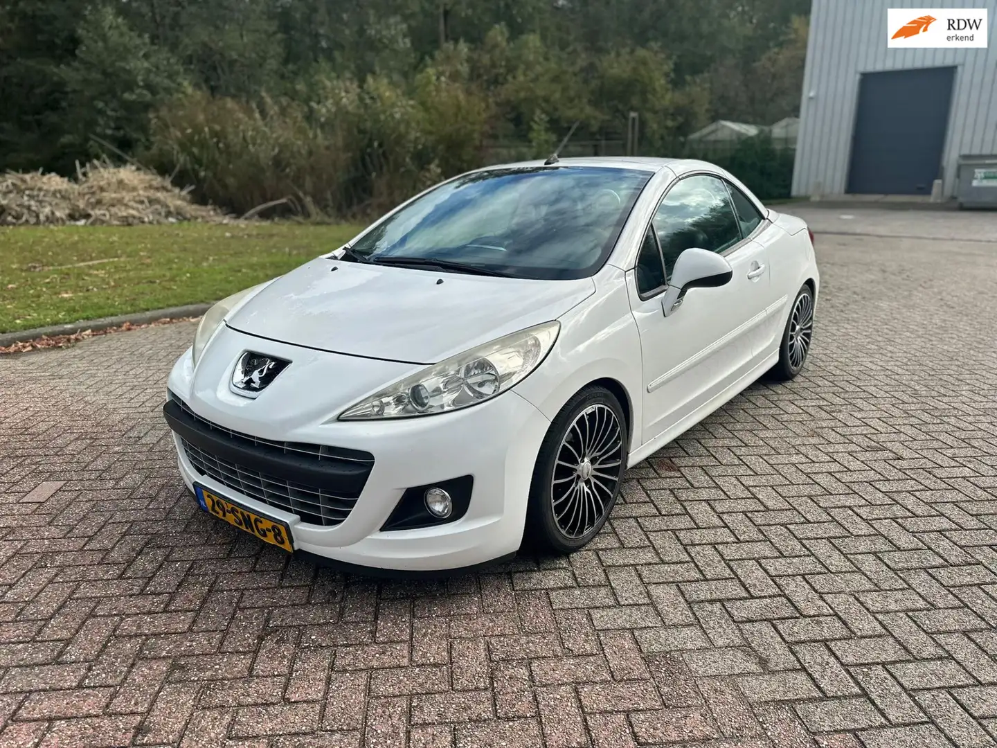 Peugeot 207 CC 1.6 VTi/HARDTOP/AIRCO/LEDER/NAVI/PARKEERSENS AC Wit - 1