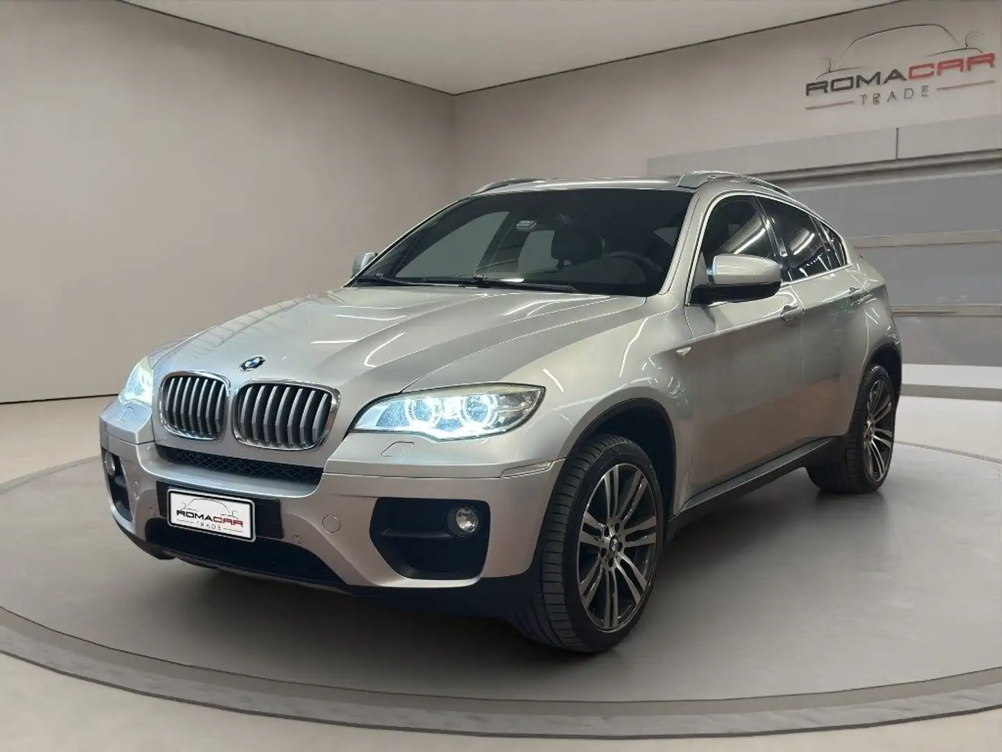 BMW X6 xDrive40d Futura TETTO PELLE Zilver - 2