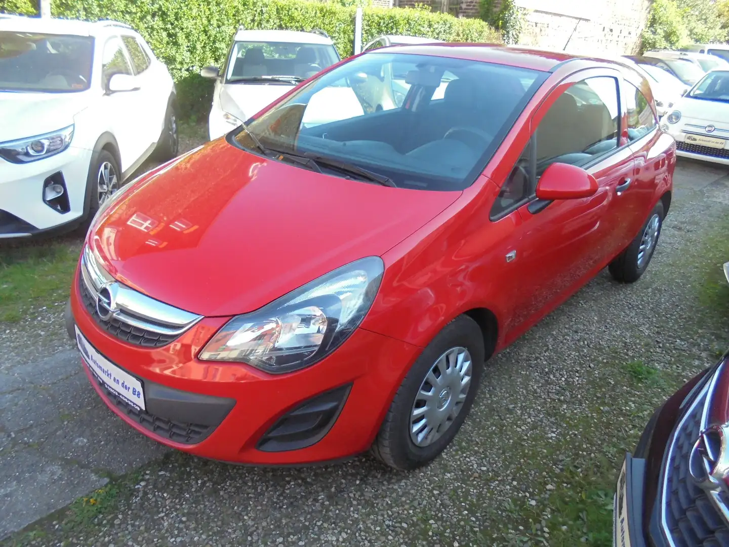 Opel Corsa 1.2 16V (ecoFLEX) Selection Klima,1-Hand!!! Rot - 2