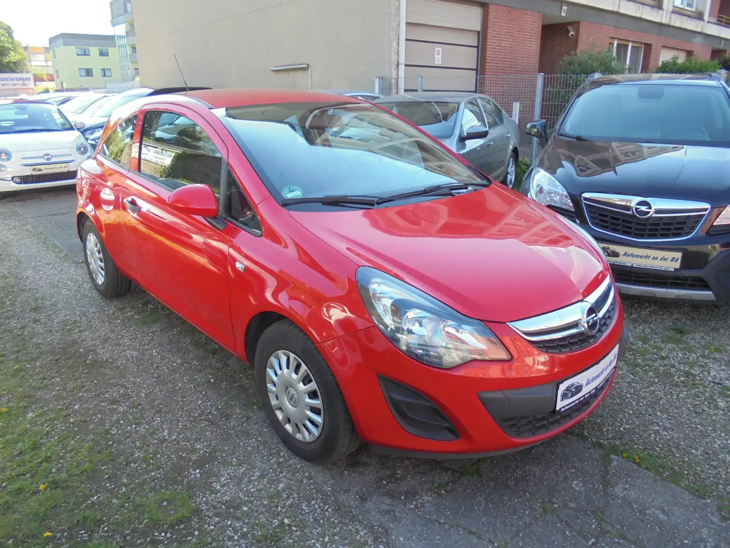 Opel Corsa 1.2 16V (ecoFLEX) Selection Klima,1-Hand!!! Rot - 1