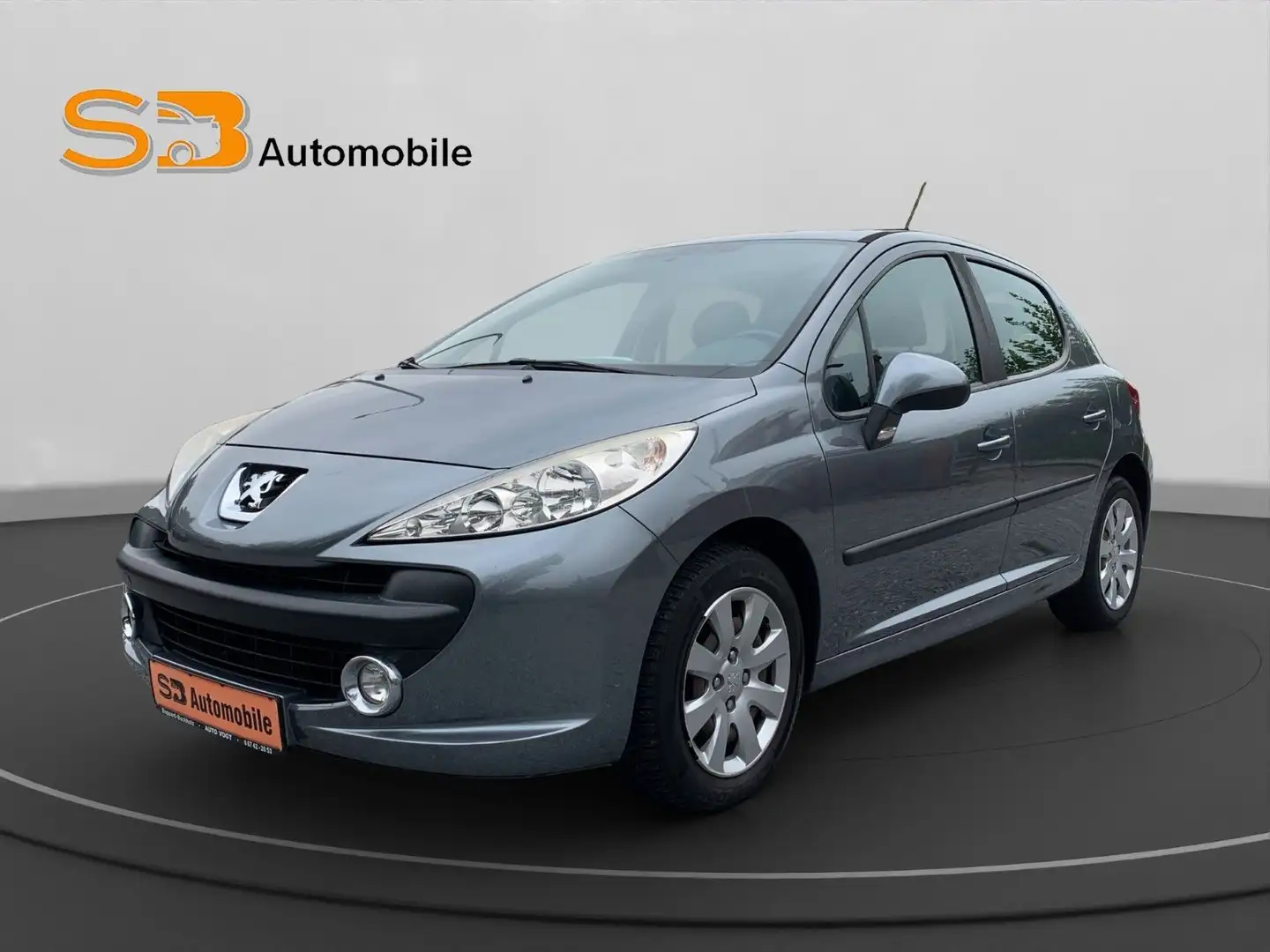 Peugeot 207 HDi FAP 90*PDC*Klima*2.Hand*TÜV 09/27 Grau - 1