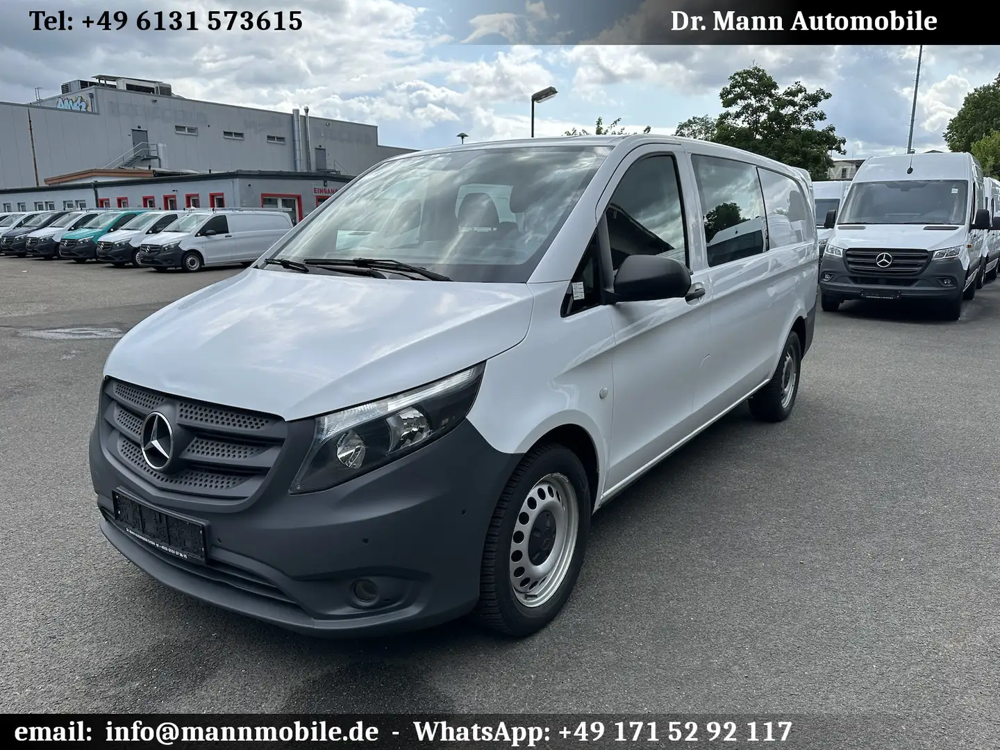 Mercedes-Benz Vito Mixto 114 CDI RWD extralang Blanc - 1
