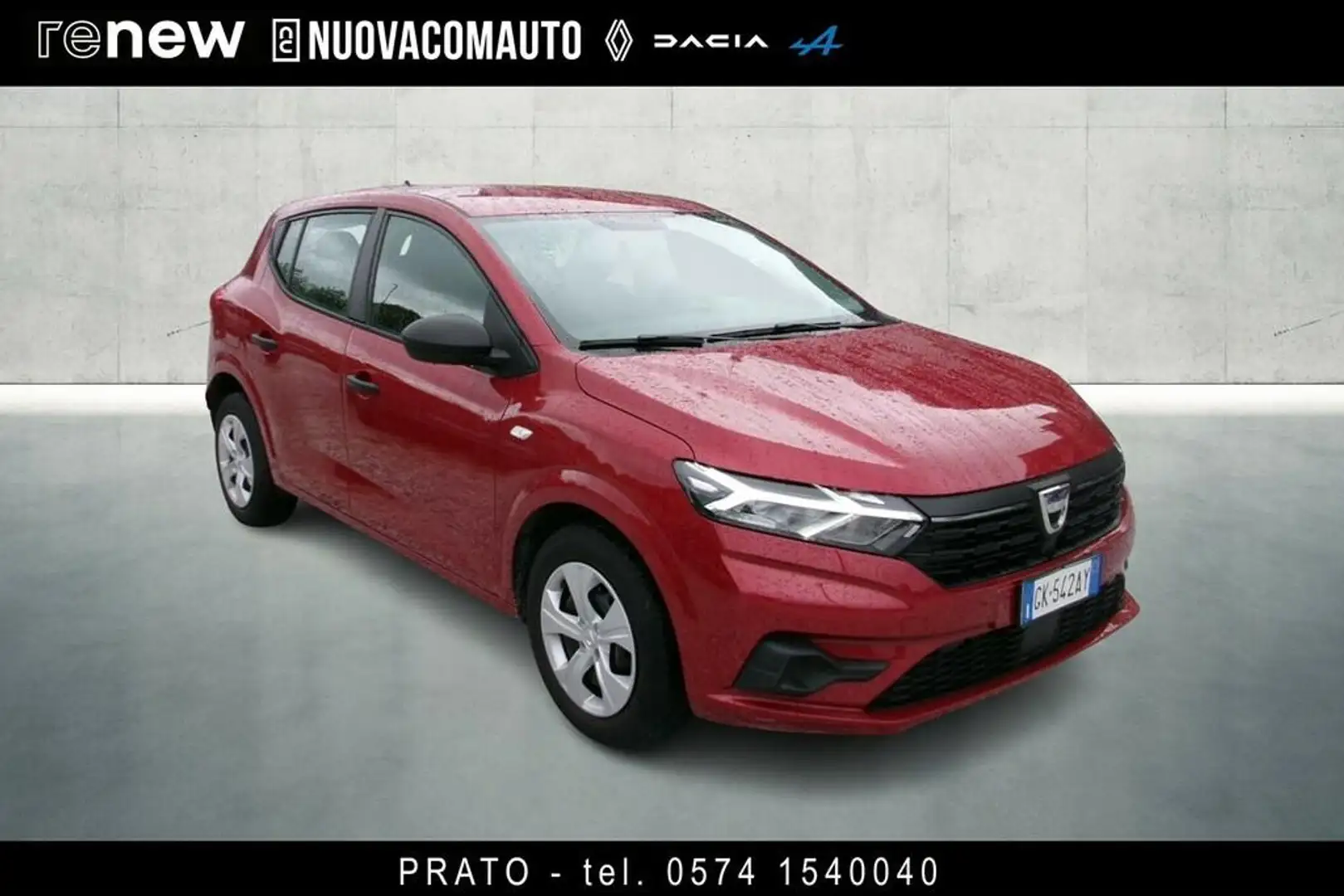 Dacia Sandero Streetway 1.0 sce Essential 65cv Rosso - 2