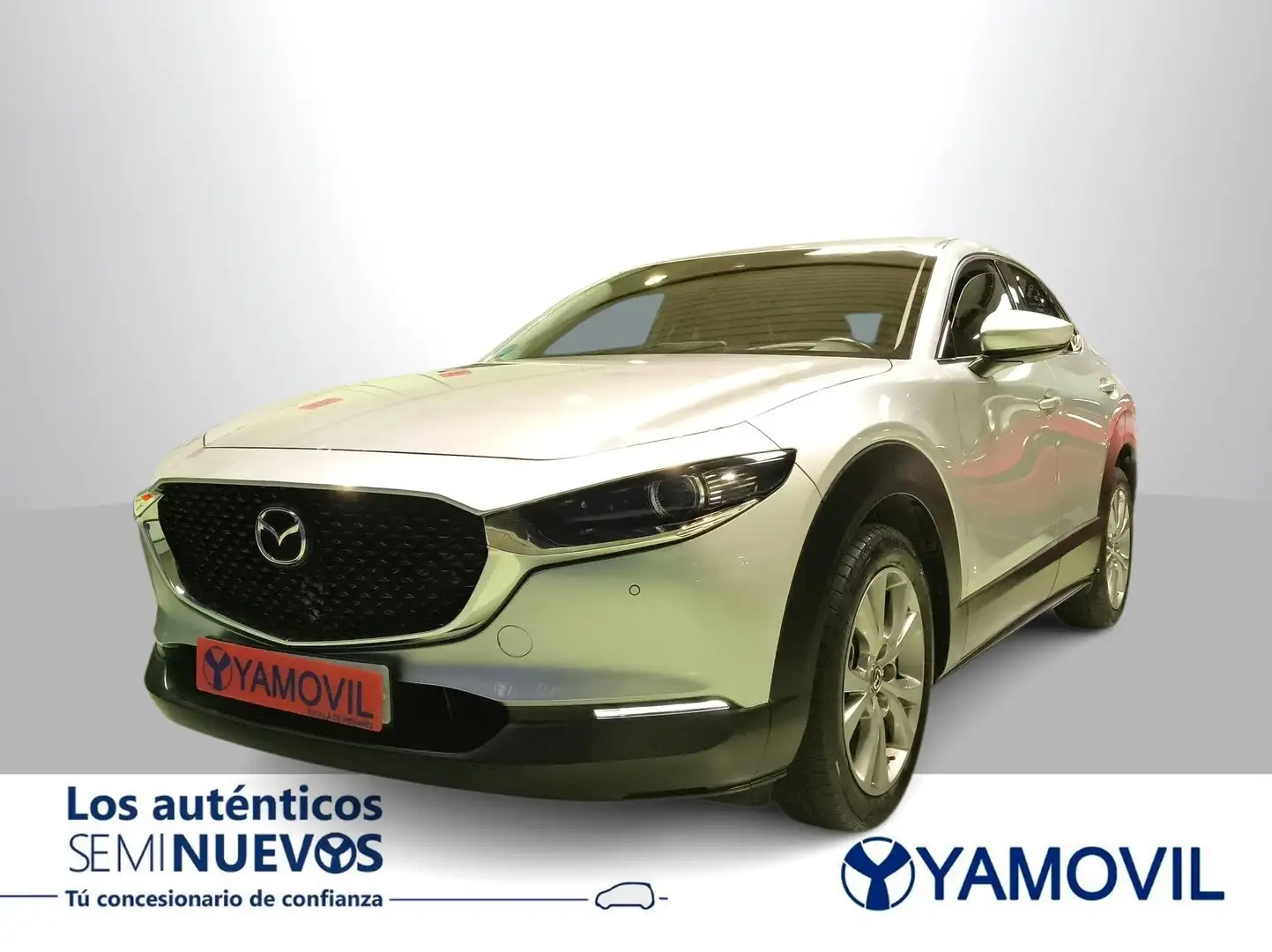 Mazda CX-30 2.0 Skyactiv-G Zenith 2WD Aut. 90kW Zilver - 1
