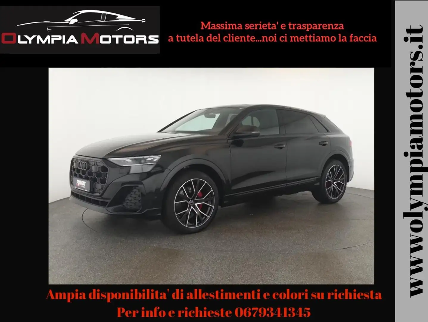 Audi Q8 50 TDI S LINE TETTO KAMERA B&O MATRIX 23 OLED Nero - 1