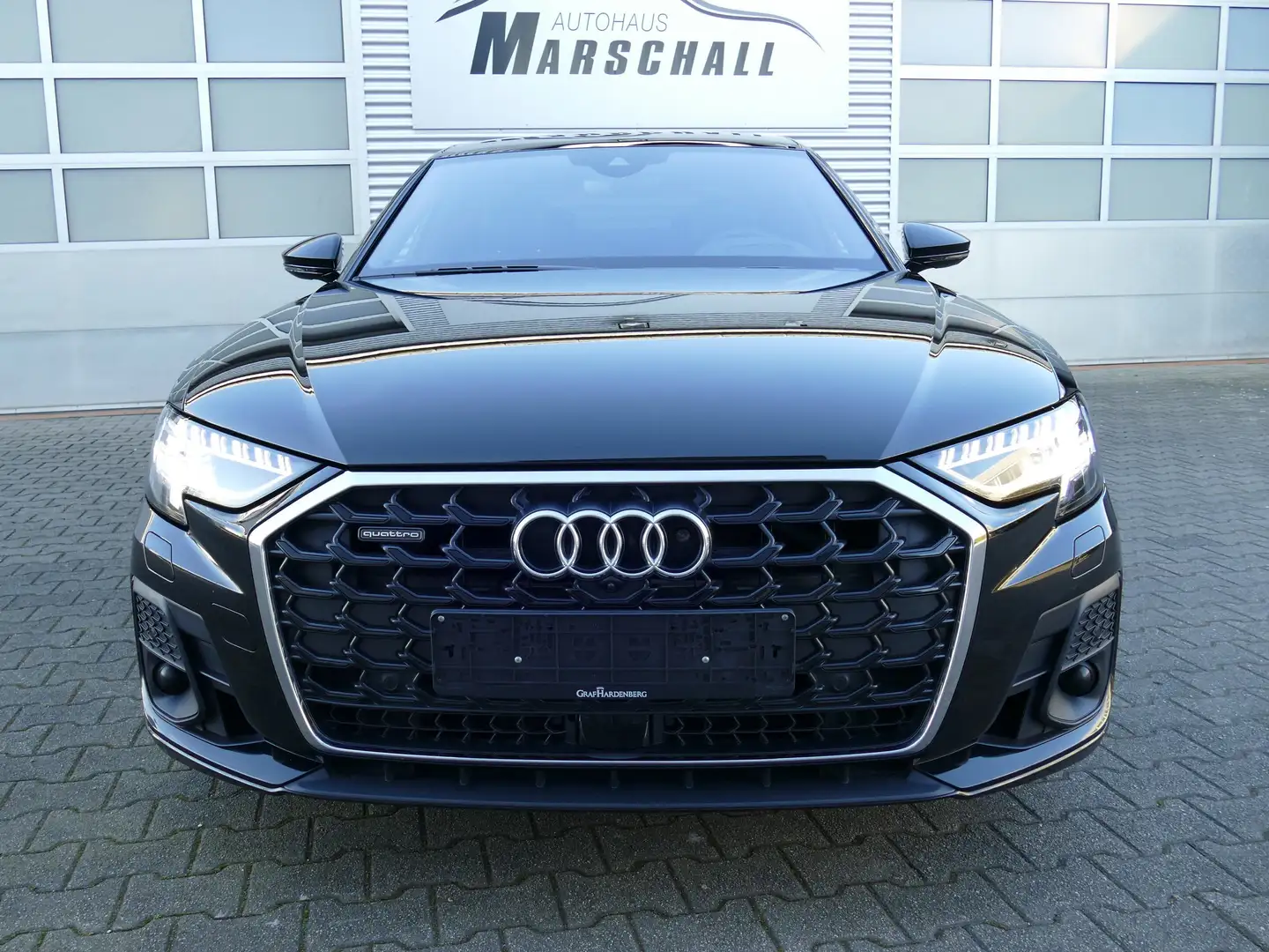 Audi A8 60 TFSIe Lang quattro S-Line Fondsitzpaket HUD B&O Schwarz - 2