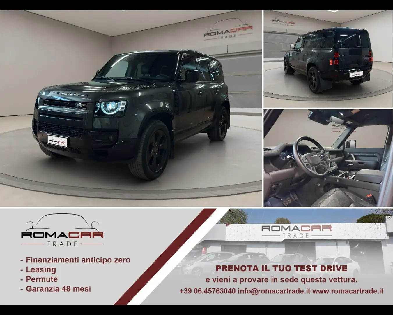 Land Rover Defender (2019) - Defender 110 3.0D I6 200 CV AWD Auto X-Dy Grau - 1